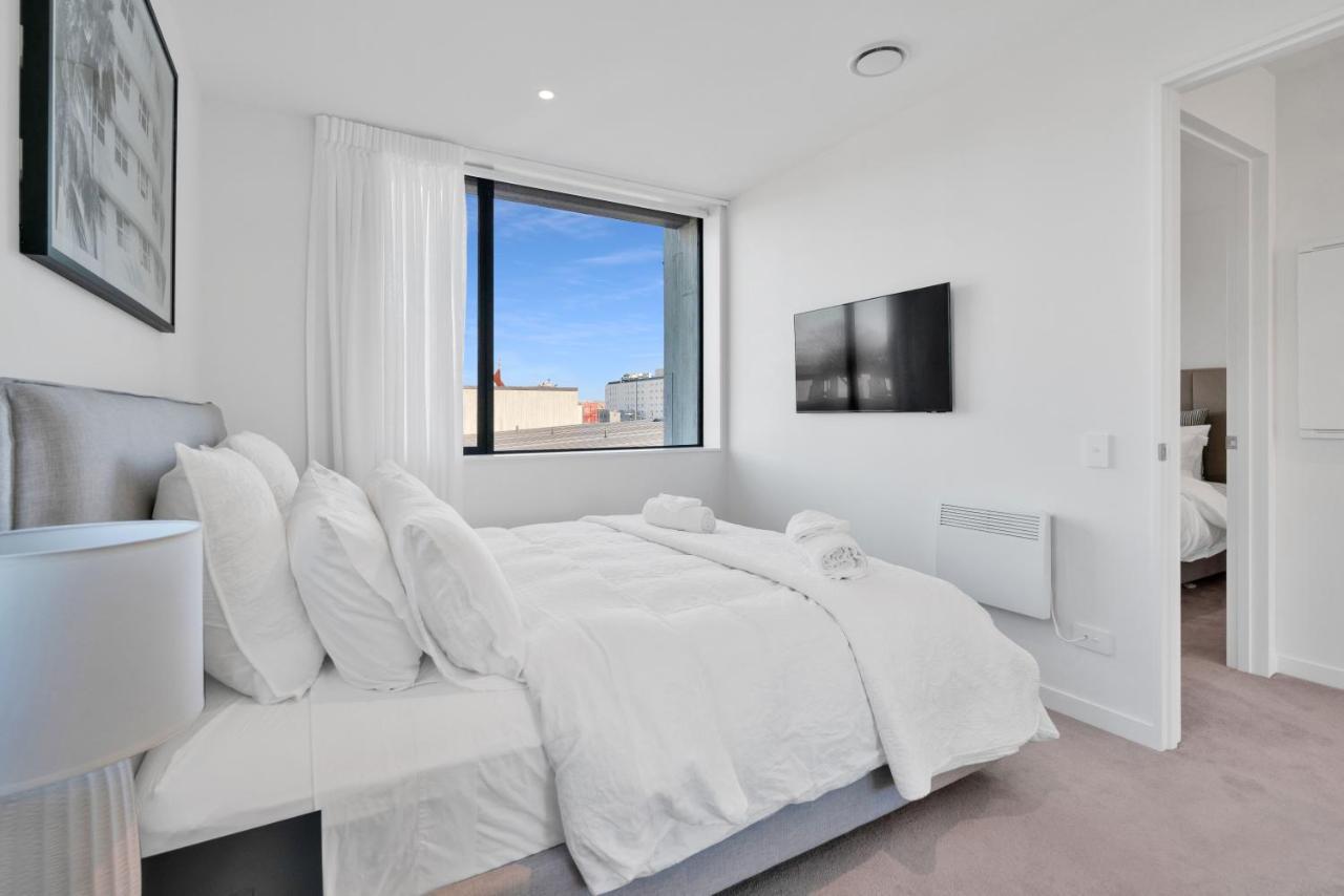 Top Floor Luxury City Central W Sunny Balcony Christchurch Luaran gambar