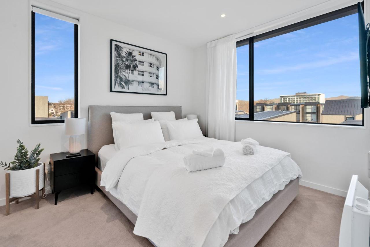 Top Floor Luxury City Central W Sunny Balcony Christchurch Luaran gambar