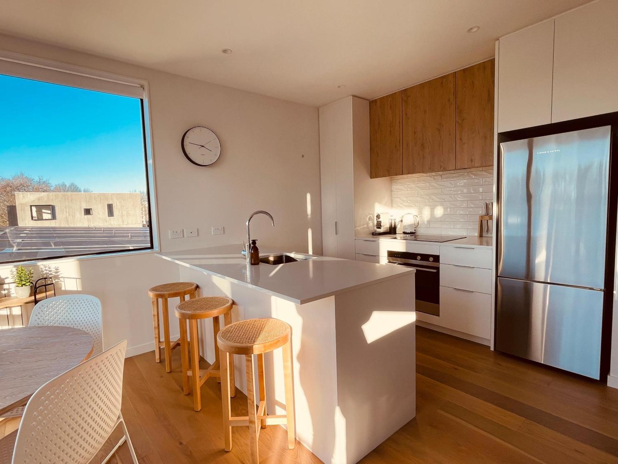 Top Floor Luxury City Central W Sunny Balcony Christchurch Luaran gambar